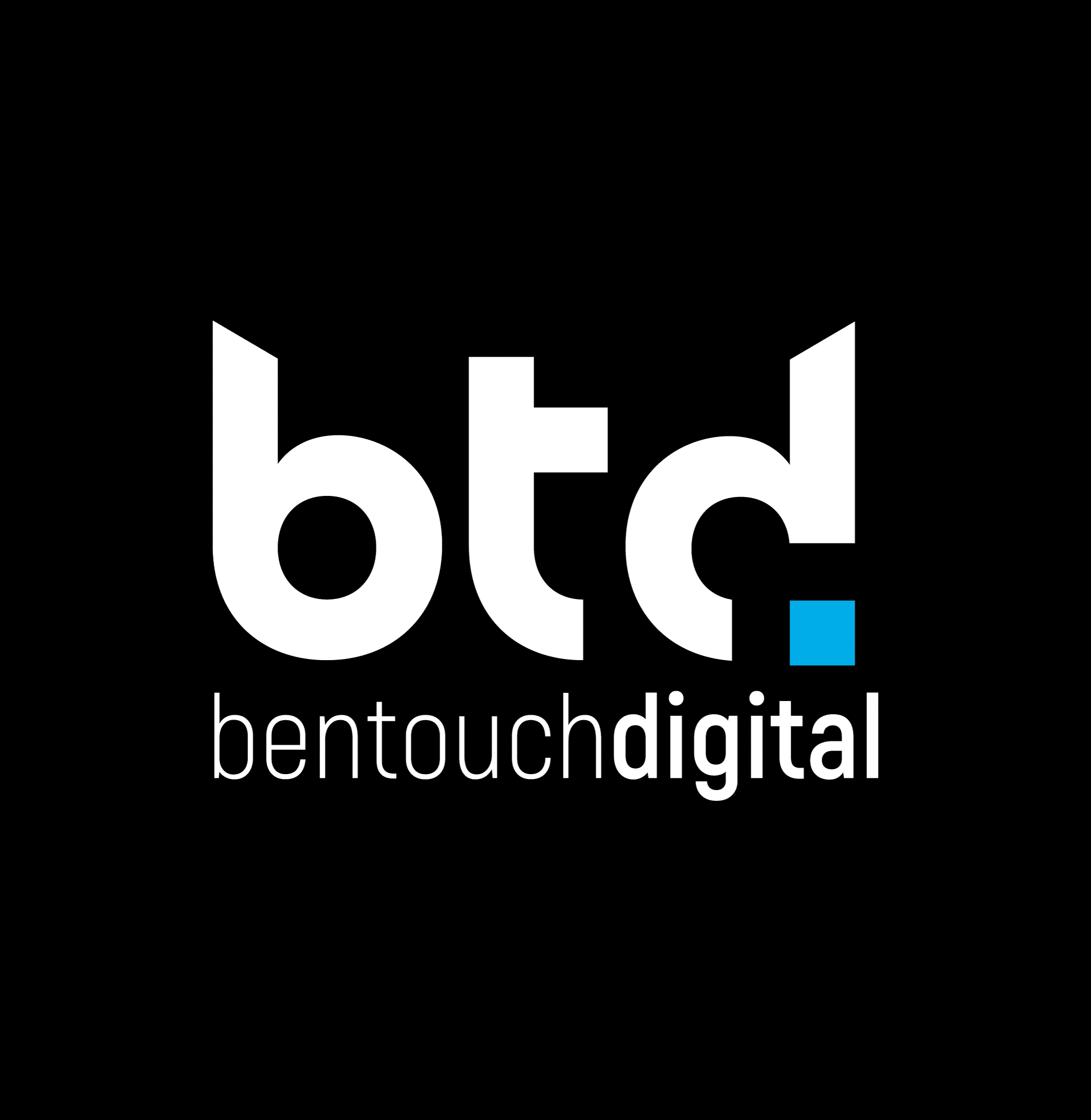 logo bentouch digital 2020 blanc